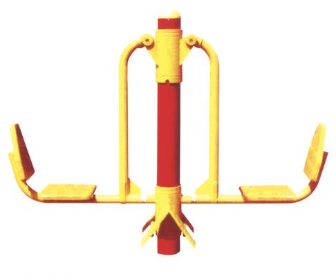 公園健身器材系列 坐蹬器(雙人)-3858 公園健身器材系列 坐蹬器(雙人)-3858