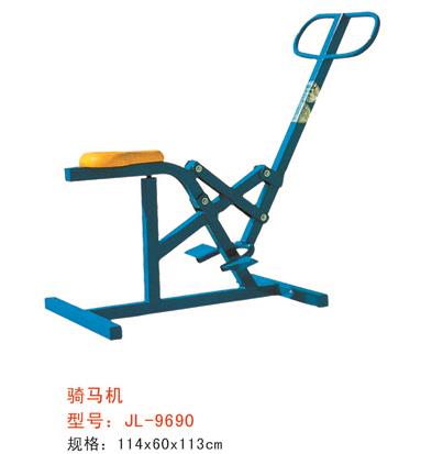 公園健身器材騎馬機-9690